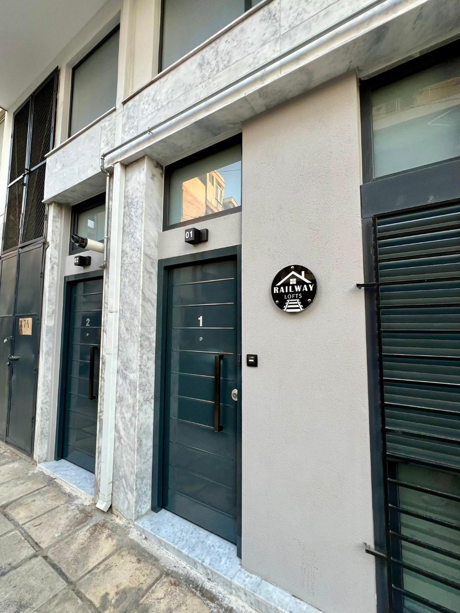 Railway Lofts Daire Selanik Dış mekan fotoğraf